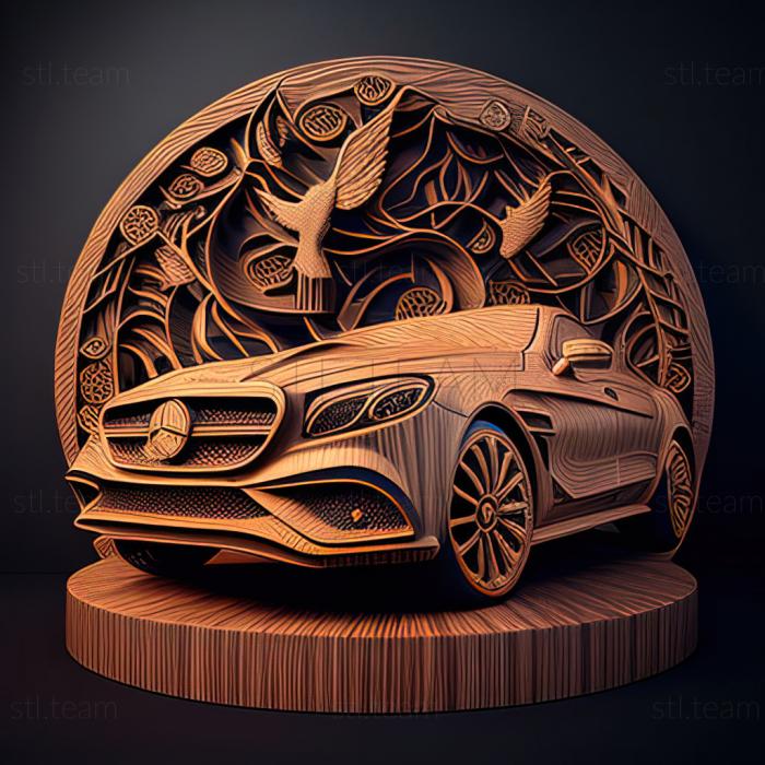 3D модель Mercedes Benz CLS (STL)